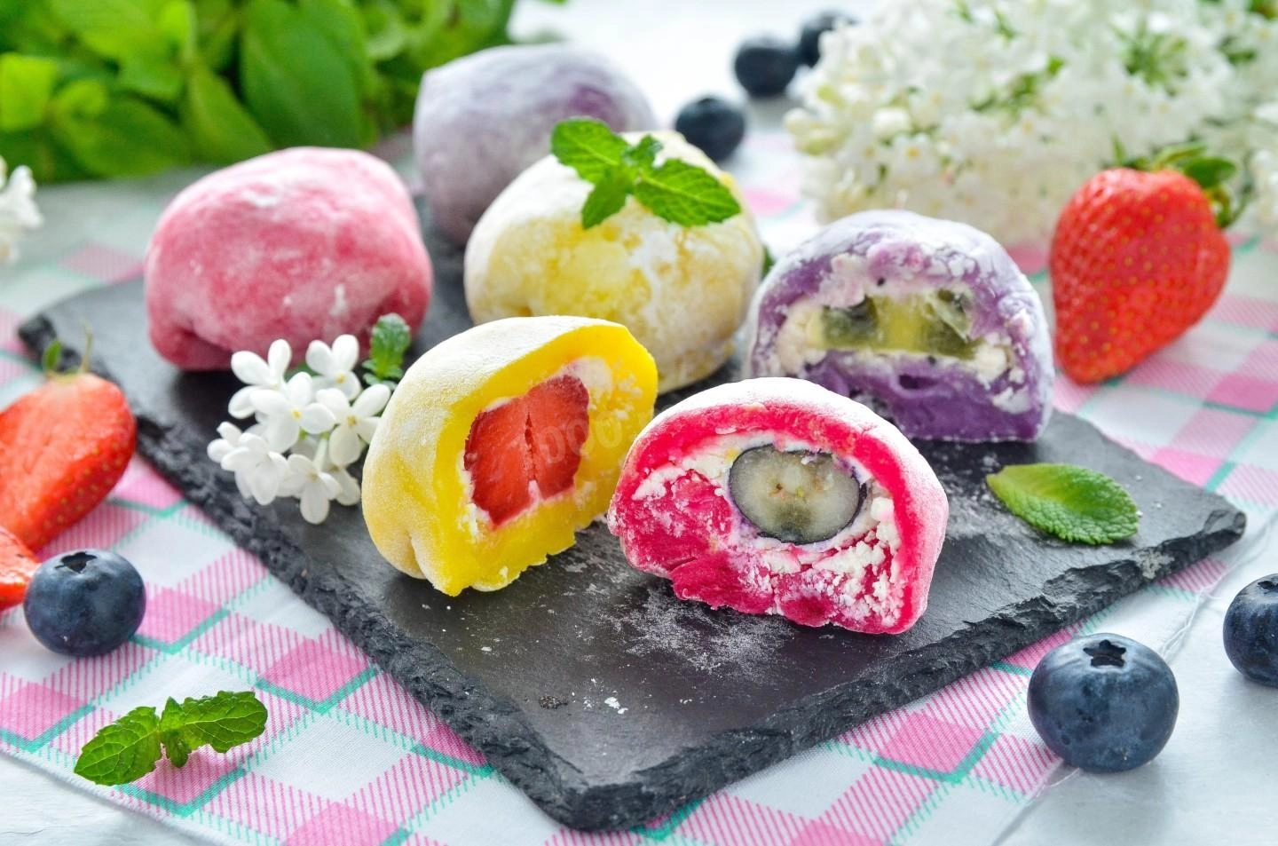 Варіанти начинки моті