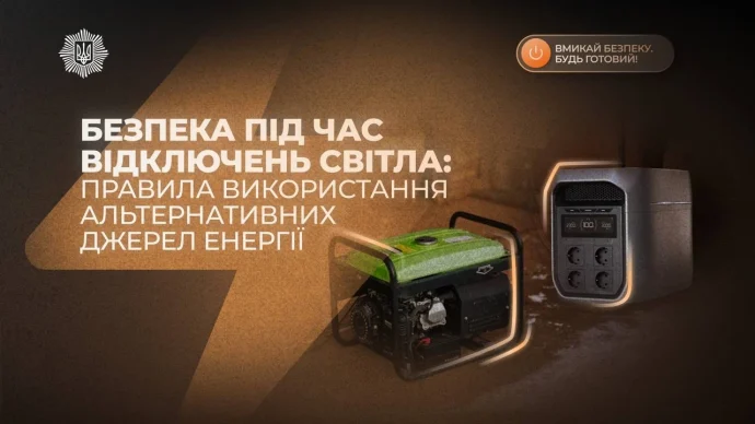 Відключення світла: чи не перетвориться допомога на ризик? Головні правила безпеки від МВС