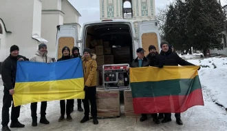 «Зігрій Україну»: литовська ініціатива передала обладнання українським закладам культури для роботи під час відключень